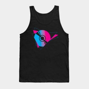 Retro Nineties Music Compact Disc Tank Top